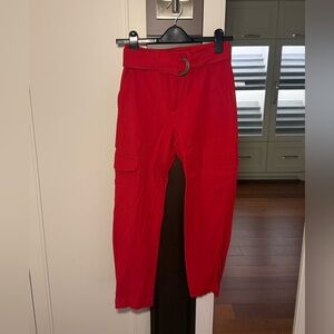 Banana Republic Vibrant Red Trousers